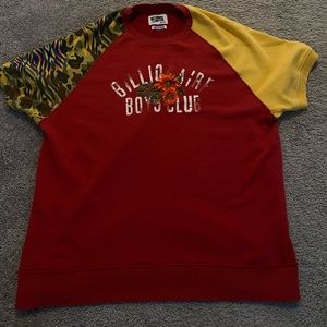 Billionaire Boys Club Distressed Shortsleeve Crewneck Size XL
